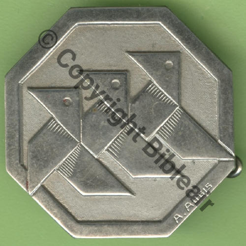 222  BR 222  DRILLE... ou CROISIERE VUILLEMIN  AUGIS au Recto Plein Tole emboutie Eping soudee Src.Y.GENTY 37Eur2004 